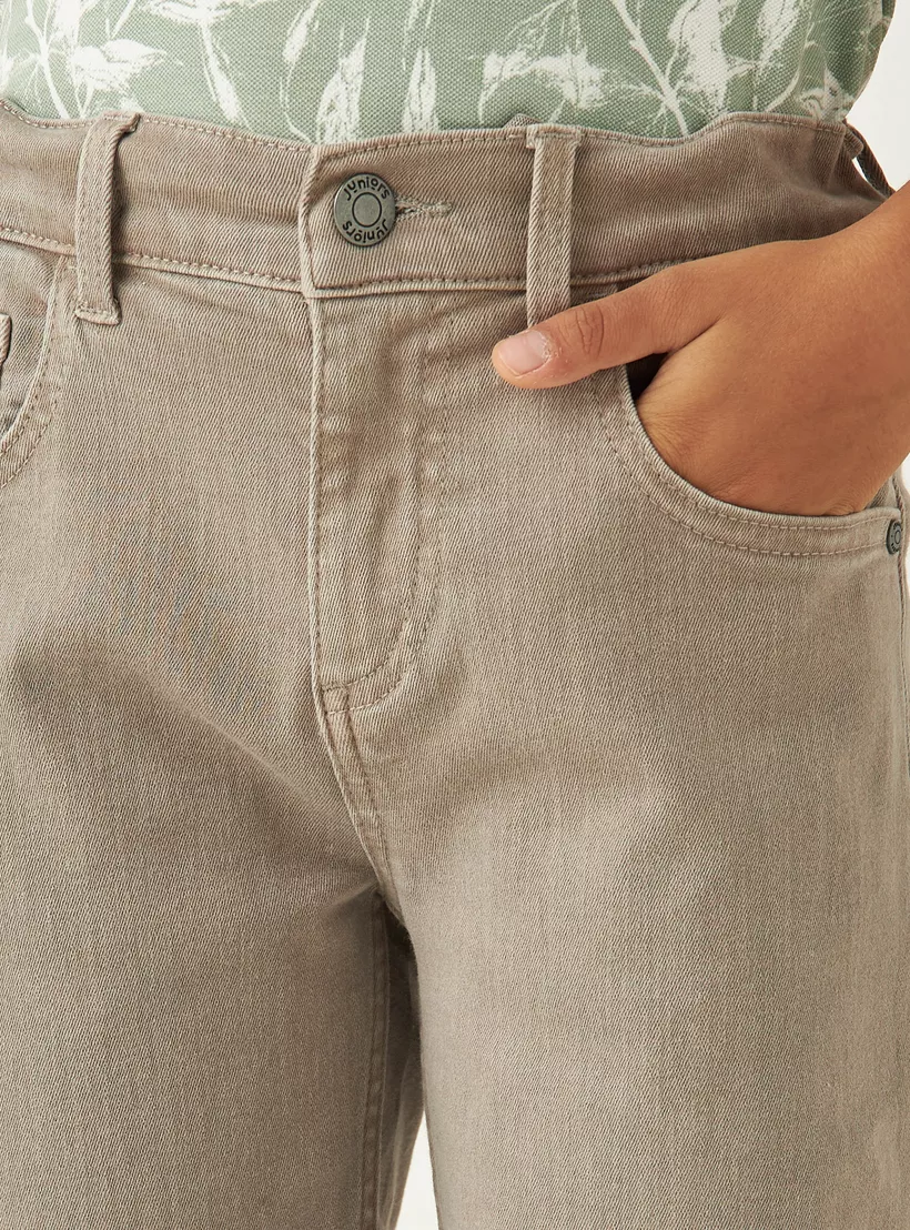 Juniors-Boy's-Slim-Fit-Jeans-beige-3