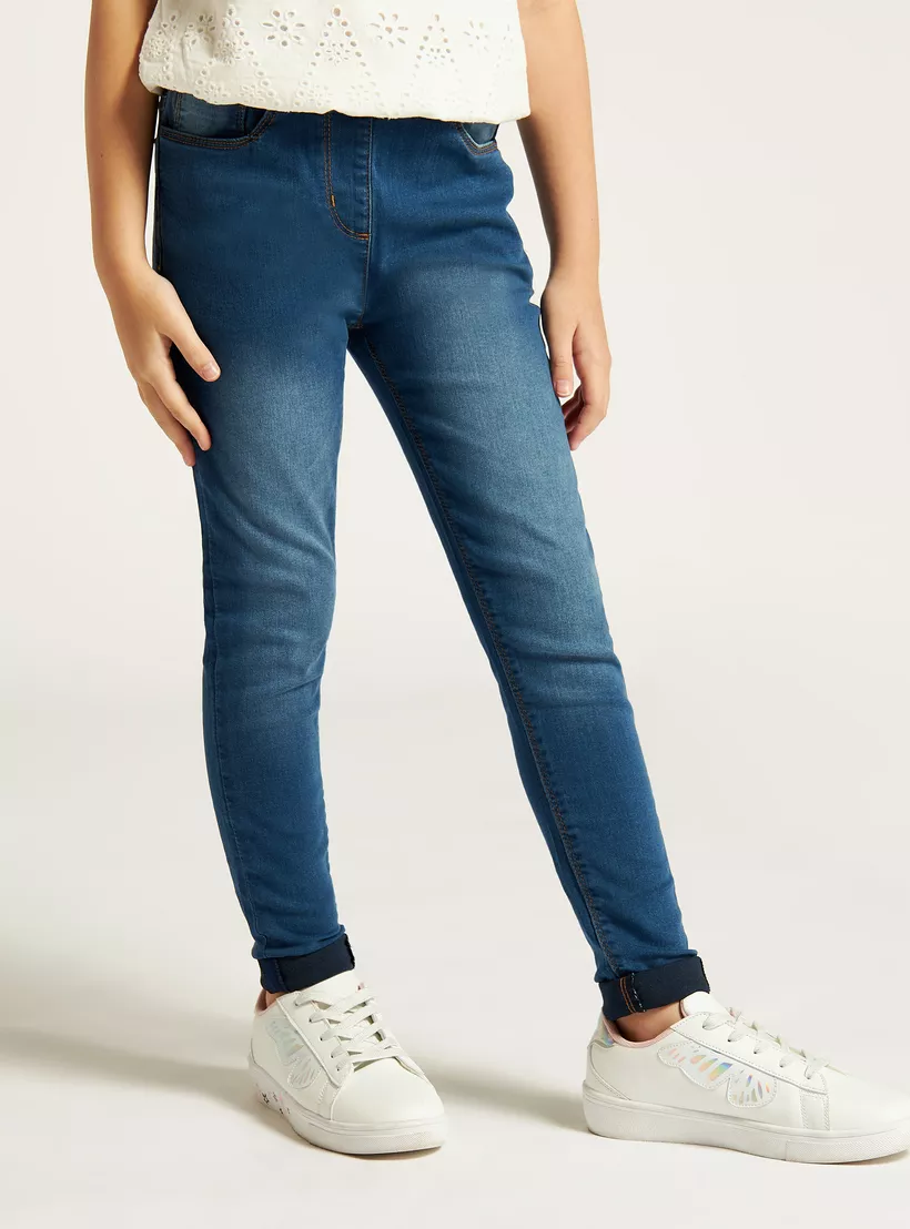 Juniors Girls' Slim Fit Jeggings-2