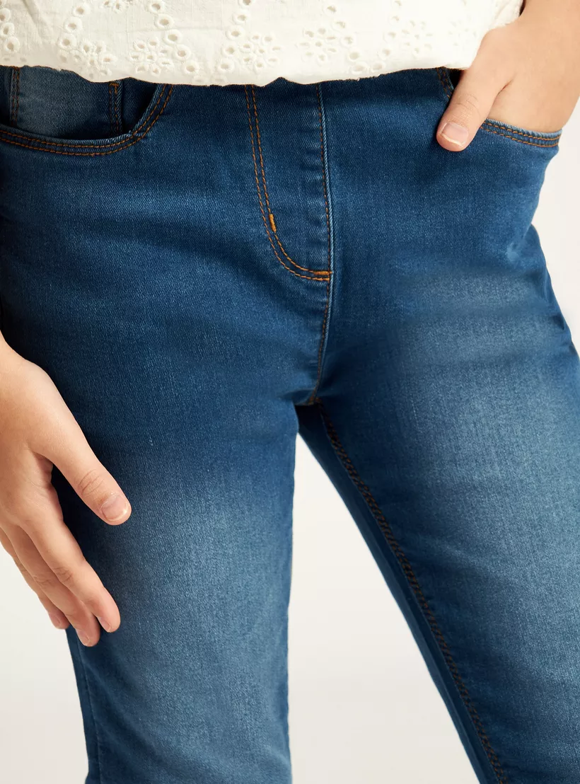 Juniors Girls' Slim Fit Jeggings-3