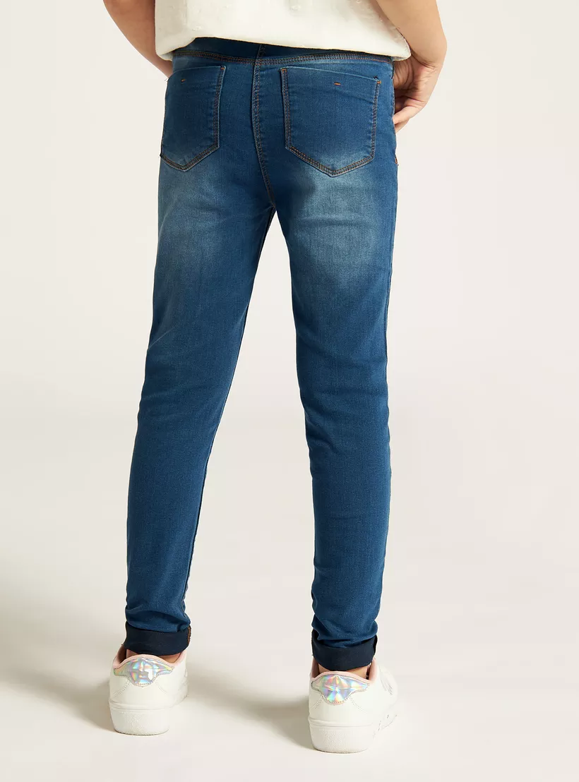 Juniors Girls' Slim Fit Jeggings-4