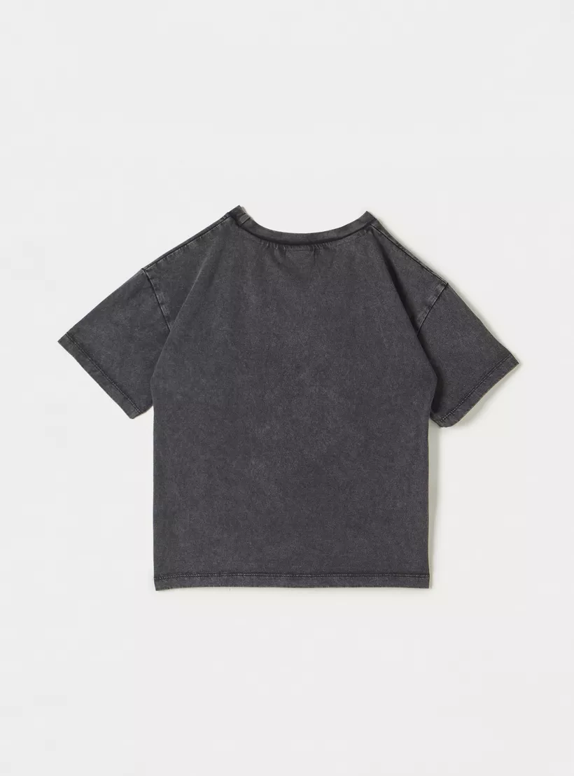 Juniors Graphic Print T-4