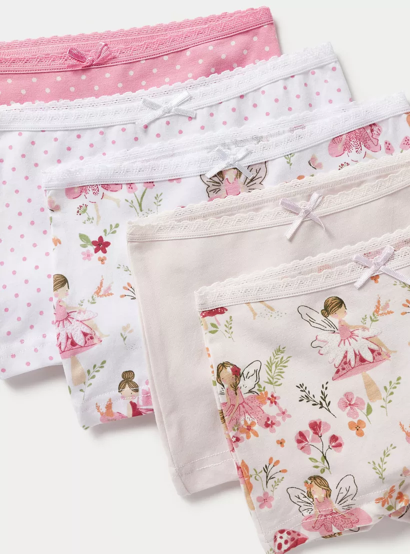 Juniors-Printed-Boxer-Briefs-with-Lace -Trim-pink-2