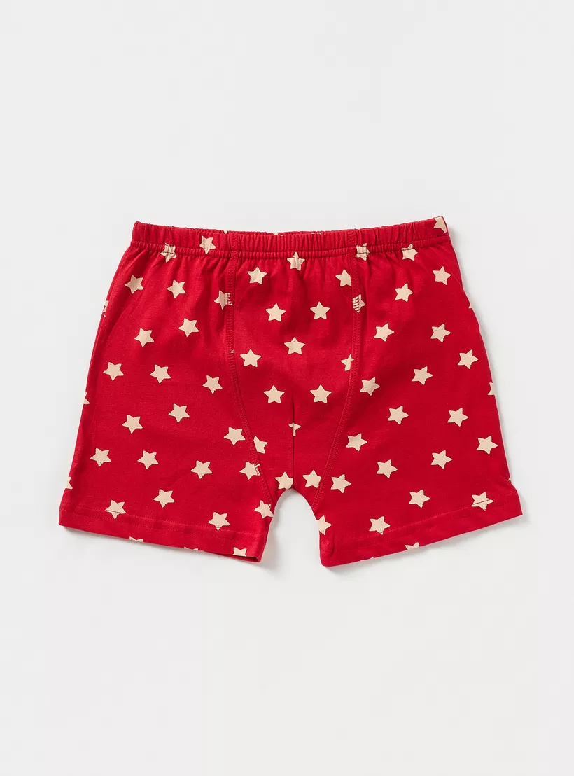 Juniors Printed Boxers - Set of 5-2