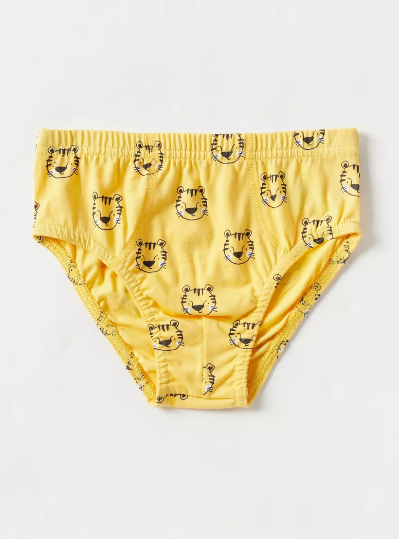 Juniors Printed Briefs - Set of 7-2