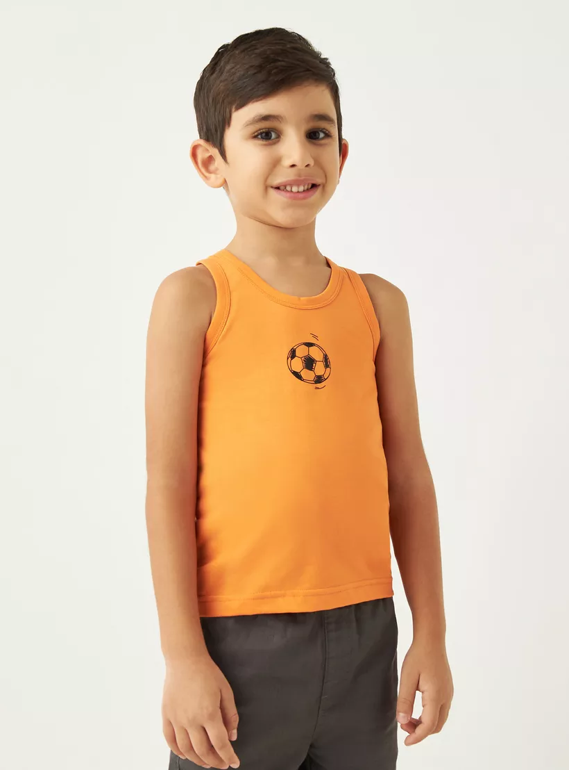 Juniors Printed Vest - 5