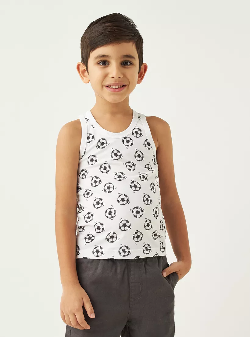 Juniors Printed Vest - 6