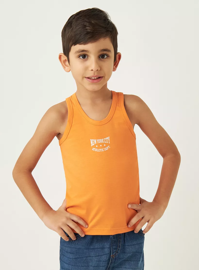 Juniors Printed Vest - Set of 7-10