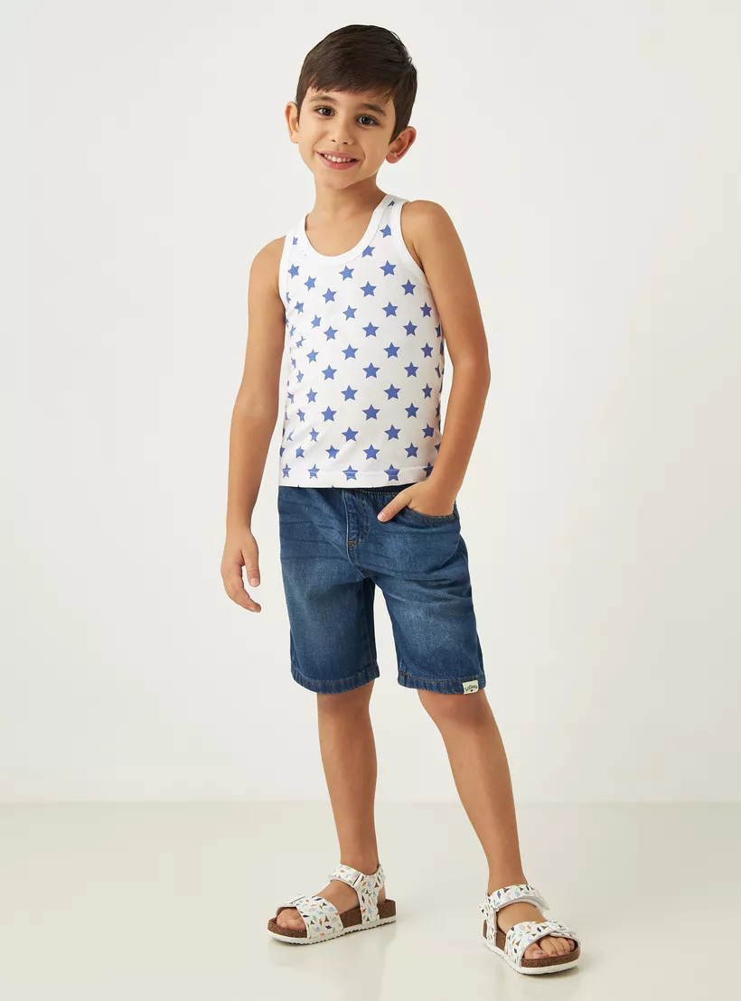 Juniors Printed Vest - Set of 7-2