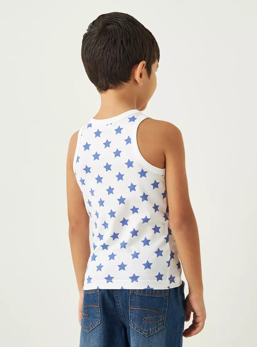 Juniors Printed Vest - Set of 7-3