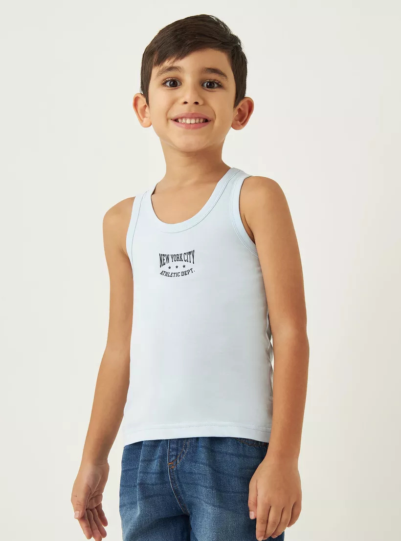 Juniors Printed Vest - Set of 7-5