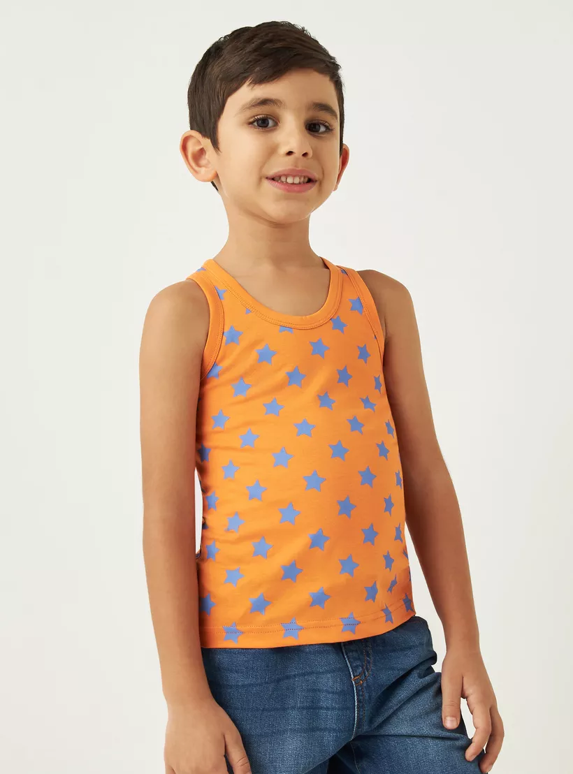 Juniors Printed Vest - Set of 7-6