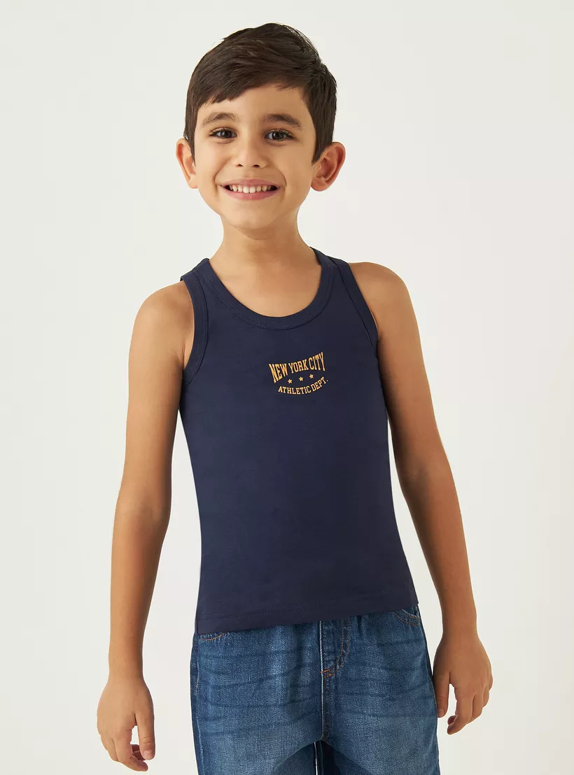 Juniors Printed Vest - Set of 7-7