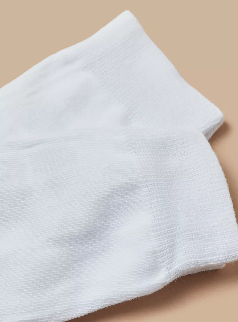 Juniors Solid Closed Feet Tights-3