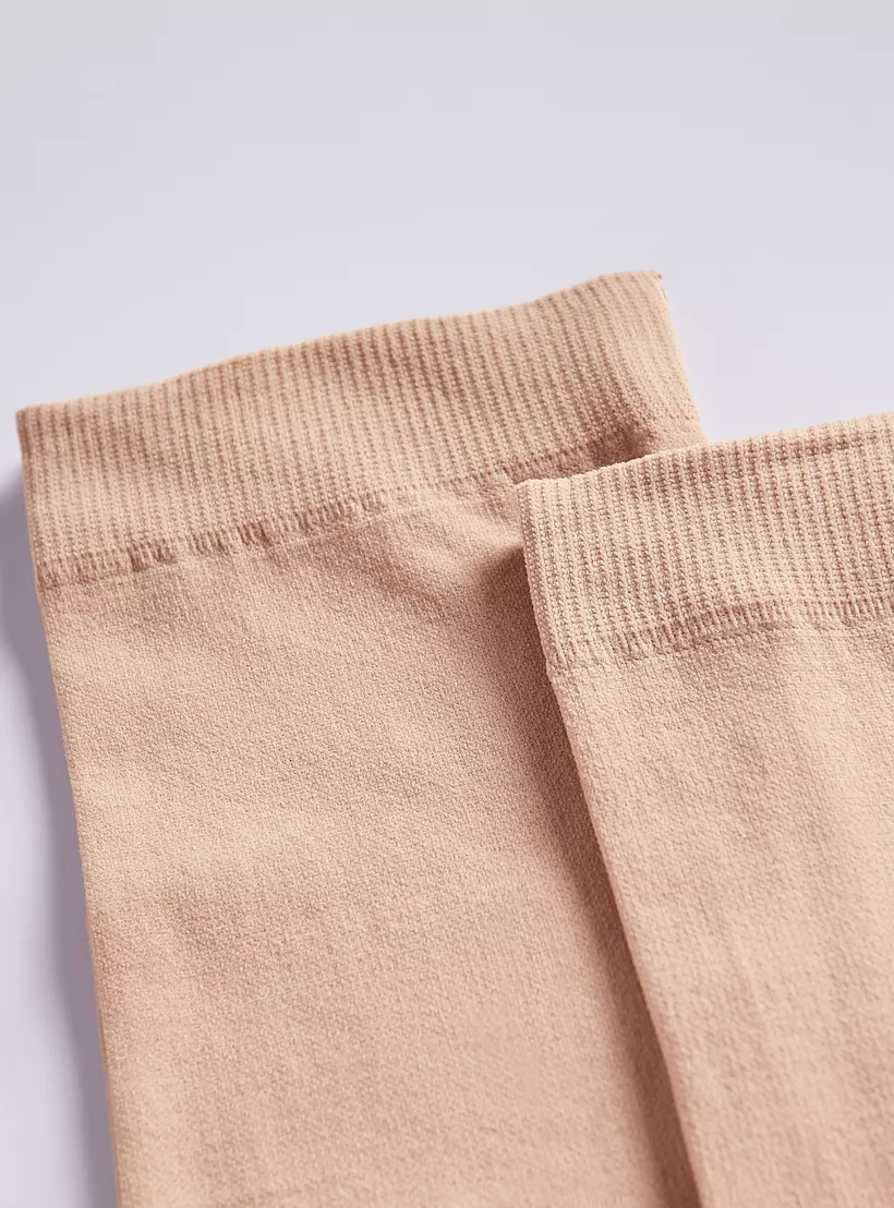 Juniors Solid Tights with Elasticated Waistband - 8