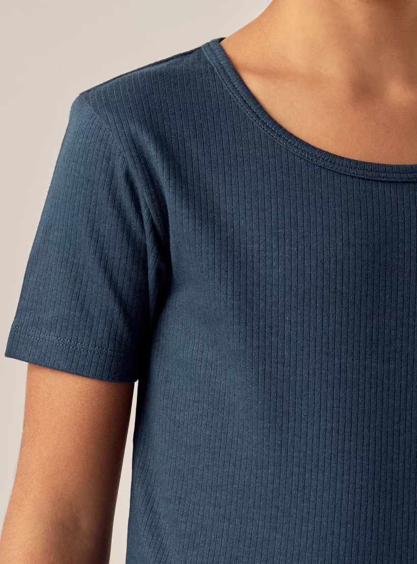 Juniors Textured Thermal Vest -3