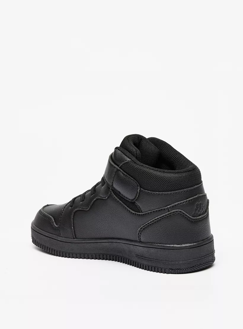 Kappa Boys' High Top Lace-Up black -2