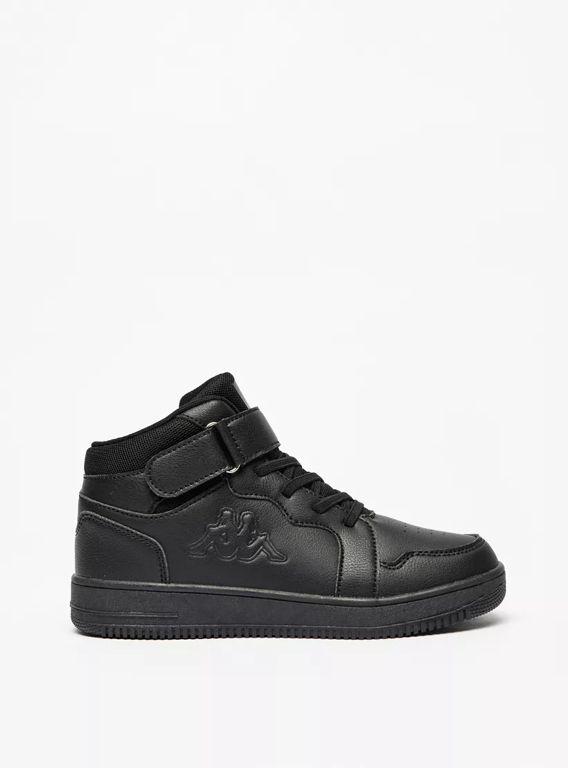 Kappa Boys' High Top Lace-Up black -3