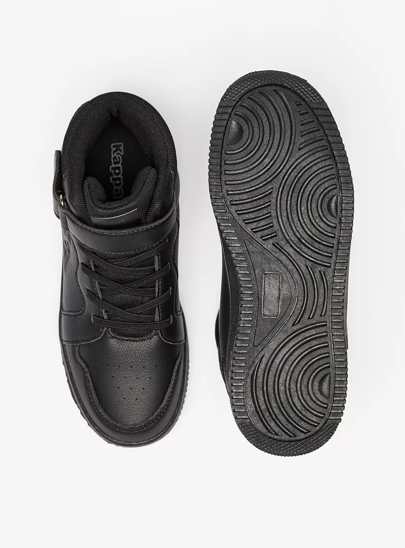 Kappa Boys' High Top Lace-Up black -4
