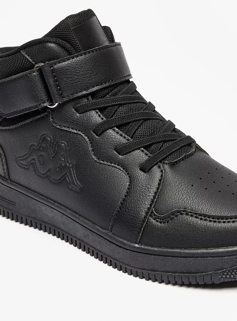 Kappa Boys' High Top Lace-Up black -5