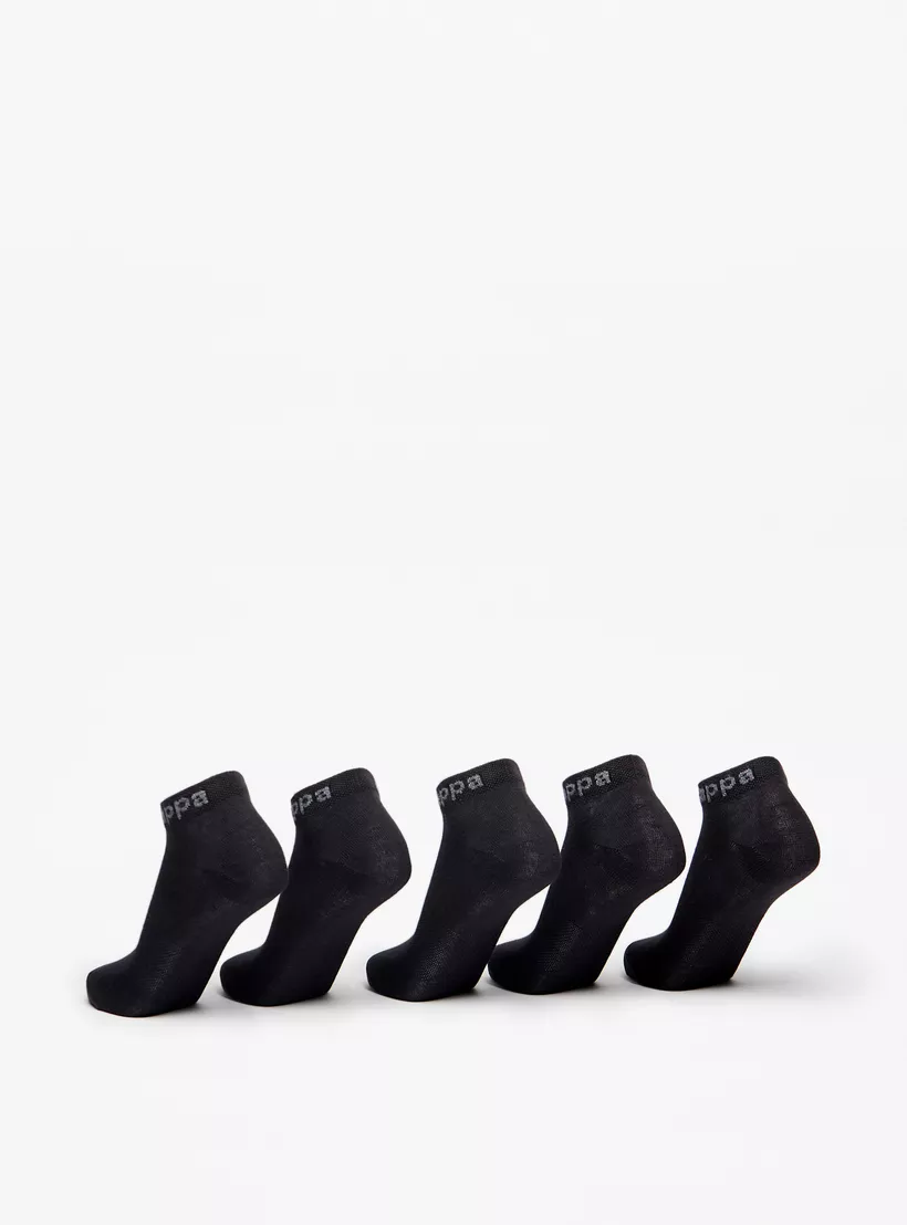 Kappa Solid Ankle black Length Sports Socks -3