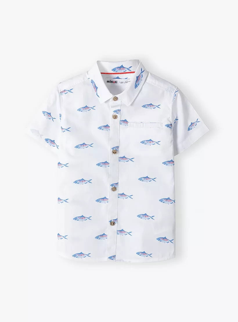 Minoti All-Over-Printed Short Sleeves Shirt-2