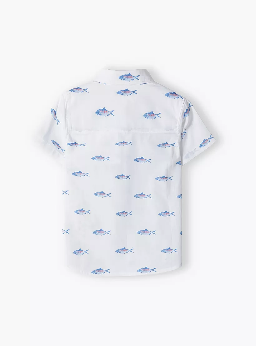 Minoti All-Over-Printed Short Sleeves Shirt-3