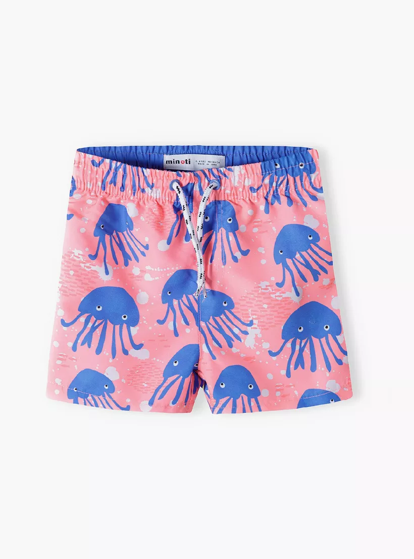 Minoti Printed Board Shorts-Octupus-2