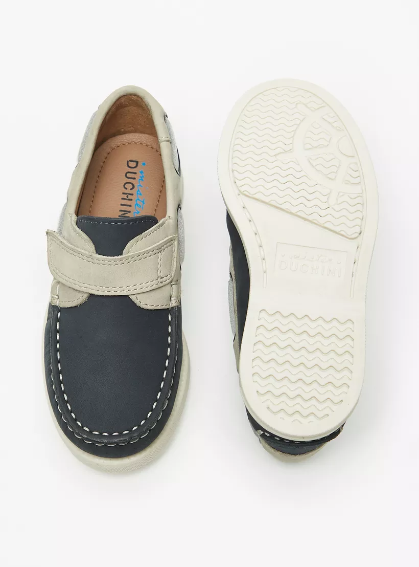 Mister Duchini Panelled Slip-On Loafers -5