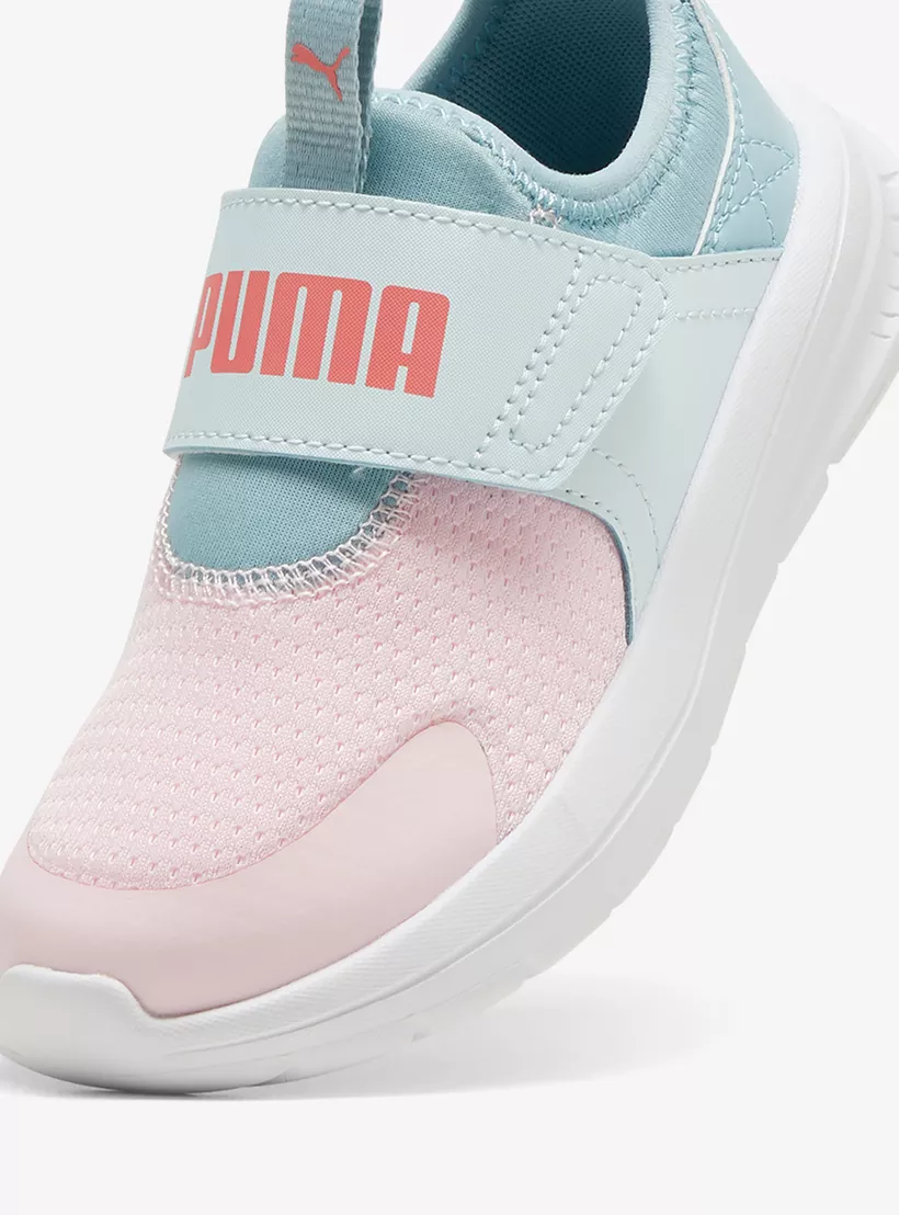 Puma Girls' Sports Shoes with Hook and Loop Closure - 6