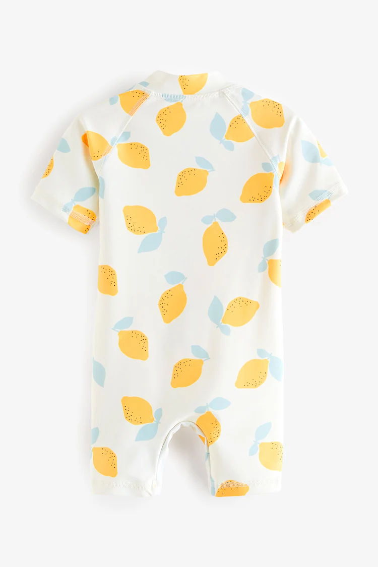 Yellow Lemon Sunsafe Swimsuit (3mths-7yrs)-2
