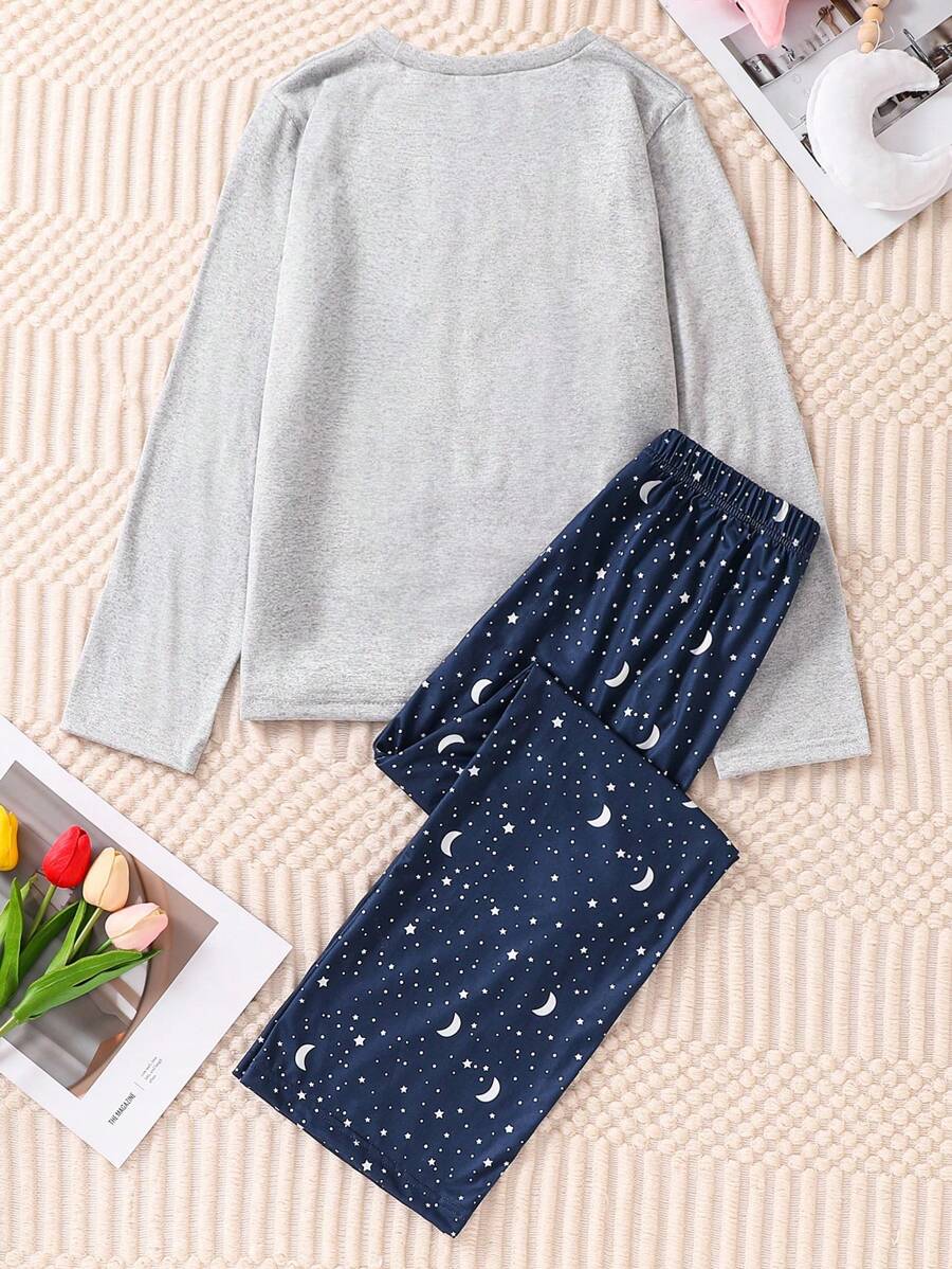 Tween Girl Two-Piece Set Of Fashionable And Casual-2