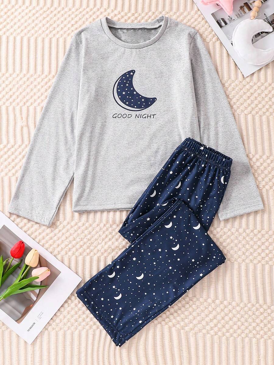 Tween Girl Two-Piece Set Of Fashionable And Casual-8