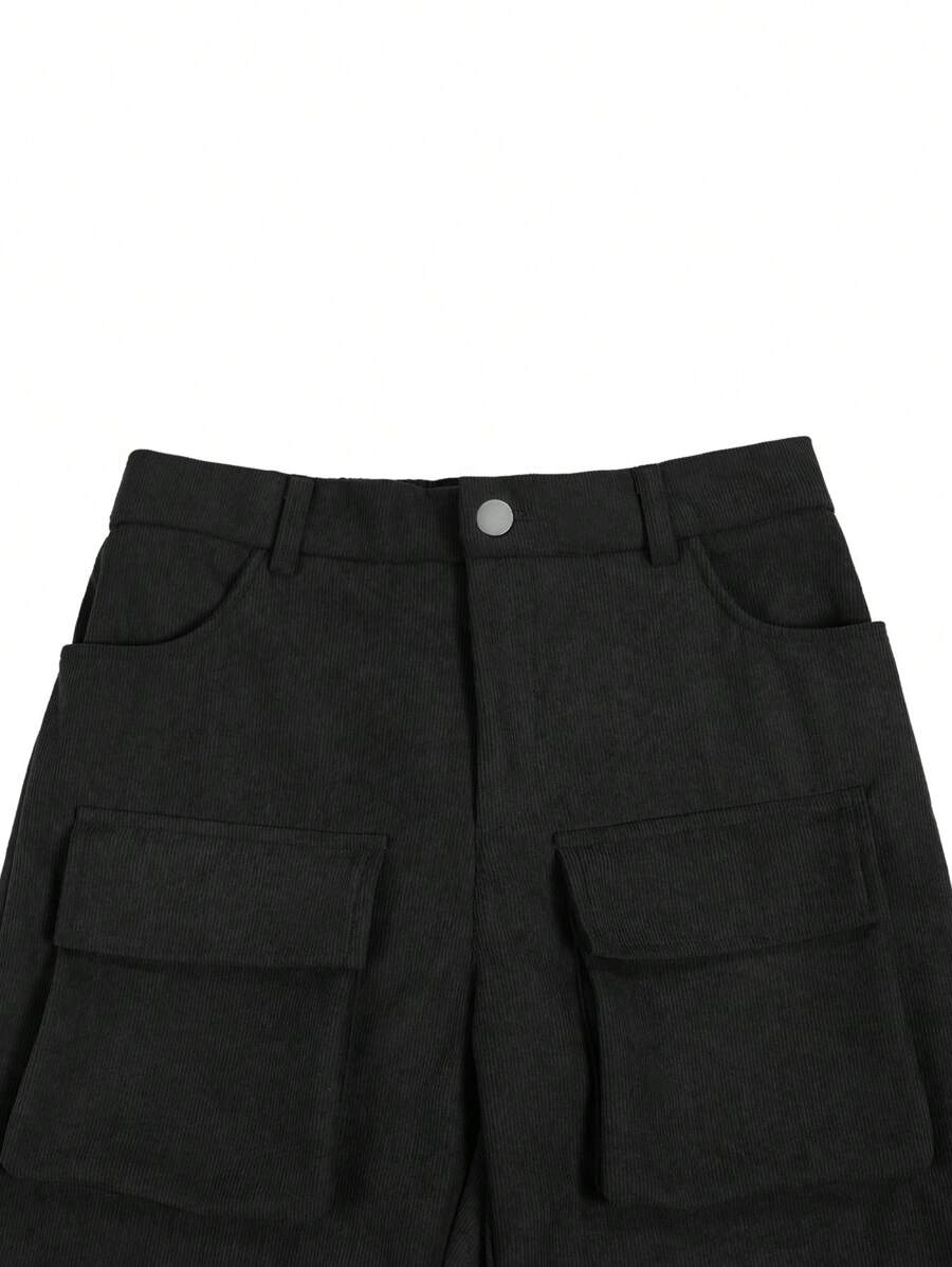 Manfinity Streetrush Vintage Corduroy Men's Loose Fit Straight Leg-7