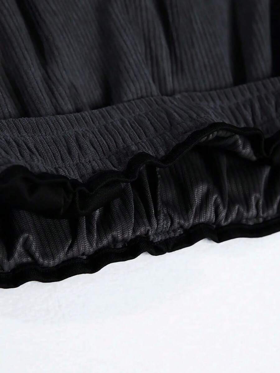 Men's Spring And Autumn Cotton Corduroy Straight Leg Pants-4