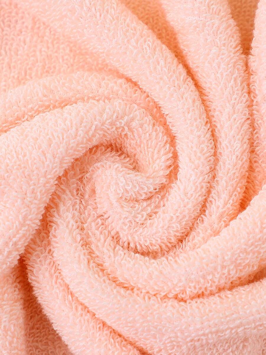 1pc Bath Towel, 100% Cotton Rectangular 70 140cm Minimalist Jacquard Pattern Or 34 71cm-11