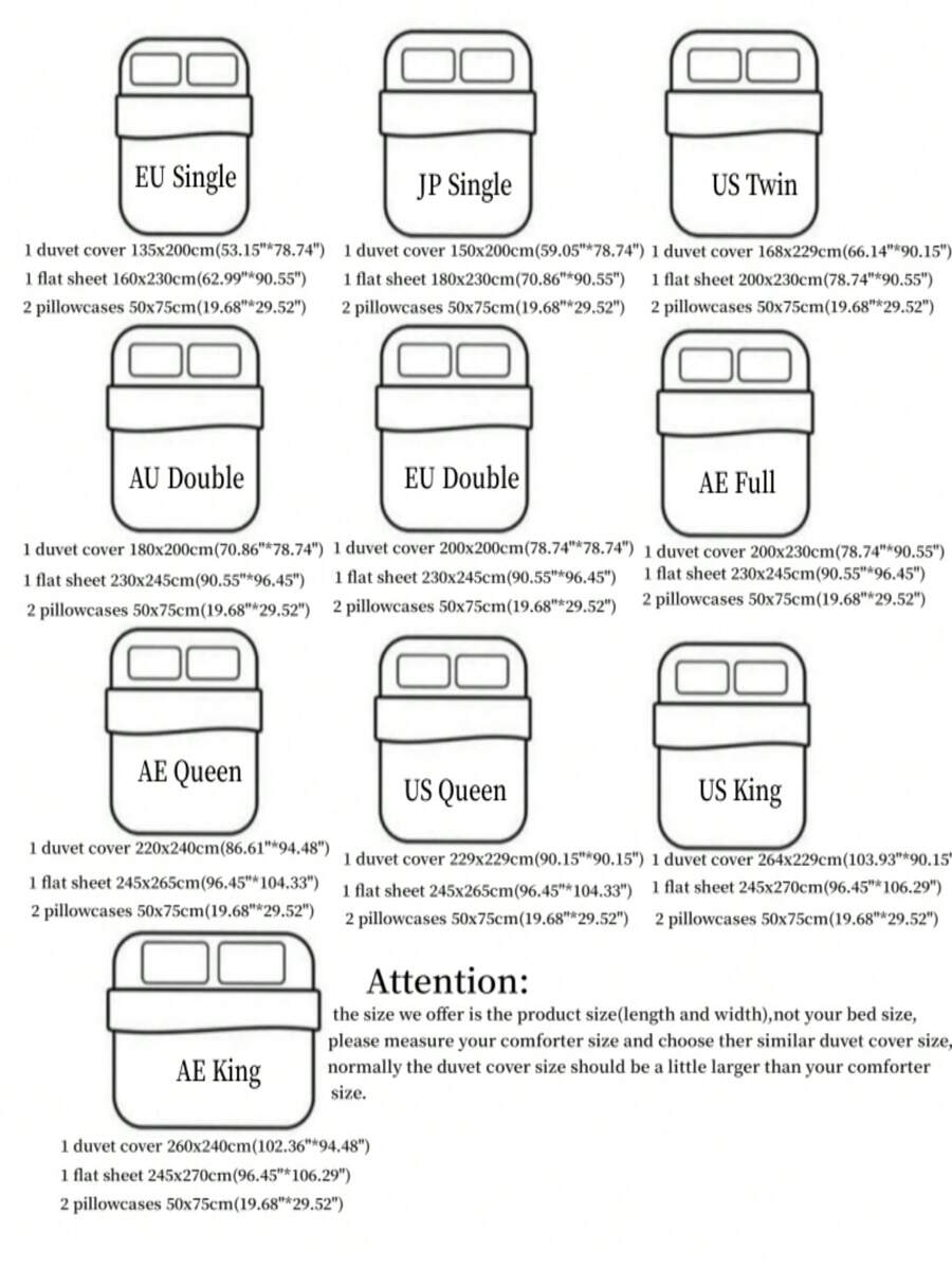 4pcs Set Korean Style Ruffled Washed Bedding Set-2