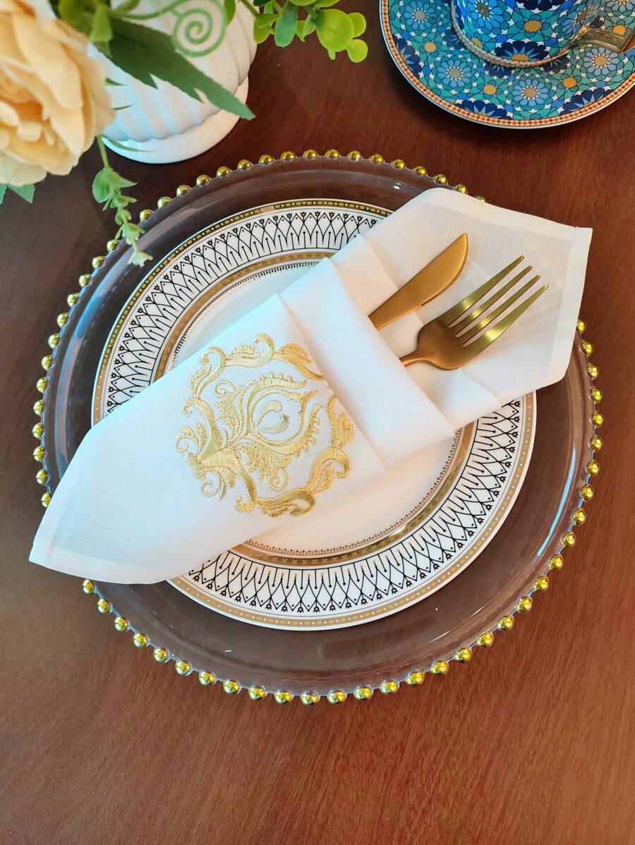 Gong Silk Fabric Soft And Comfortable Daily Use Table-4