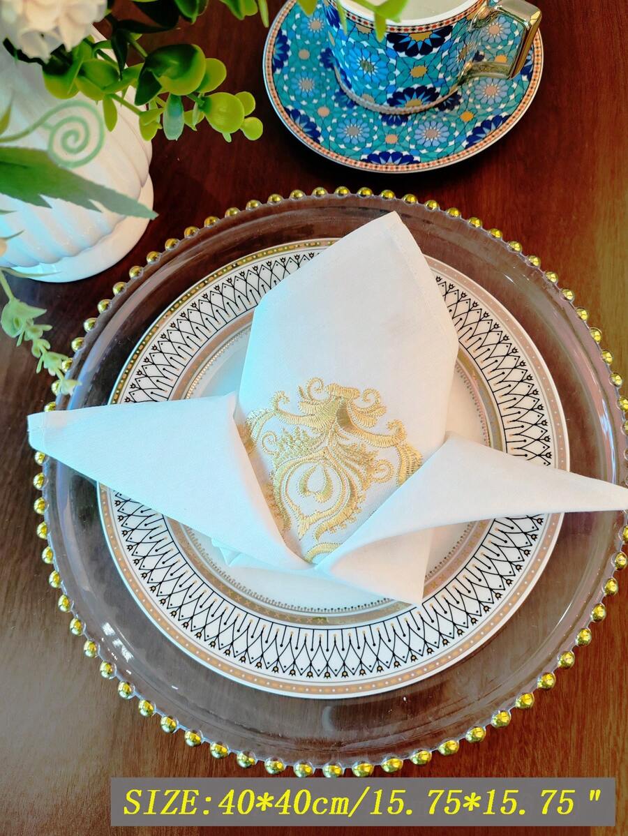 Gong Silk Fabric Soft And Comfortable Daily Use Table-5