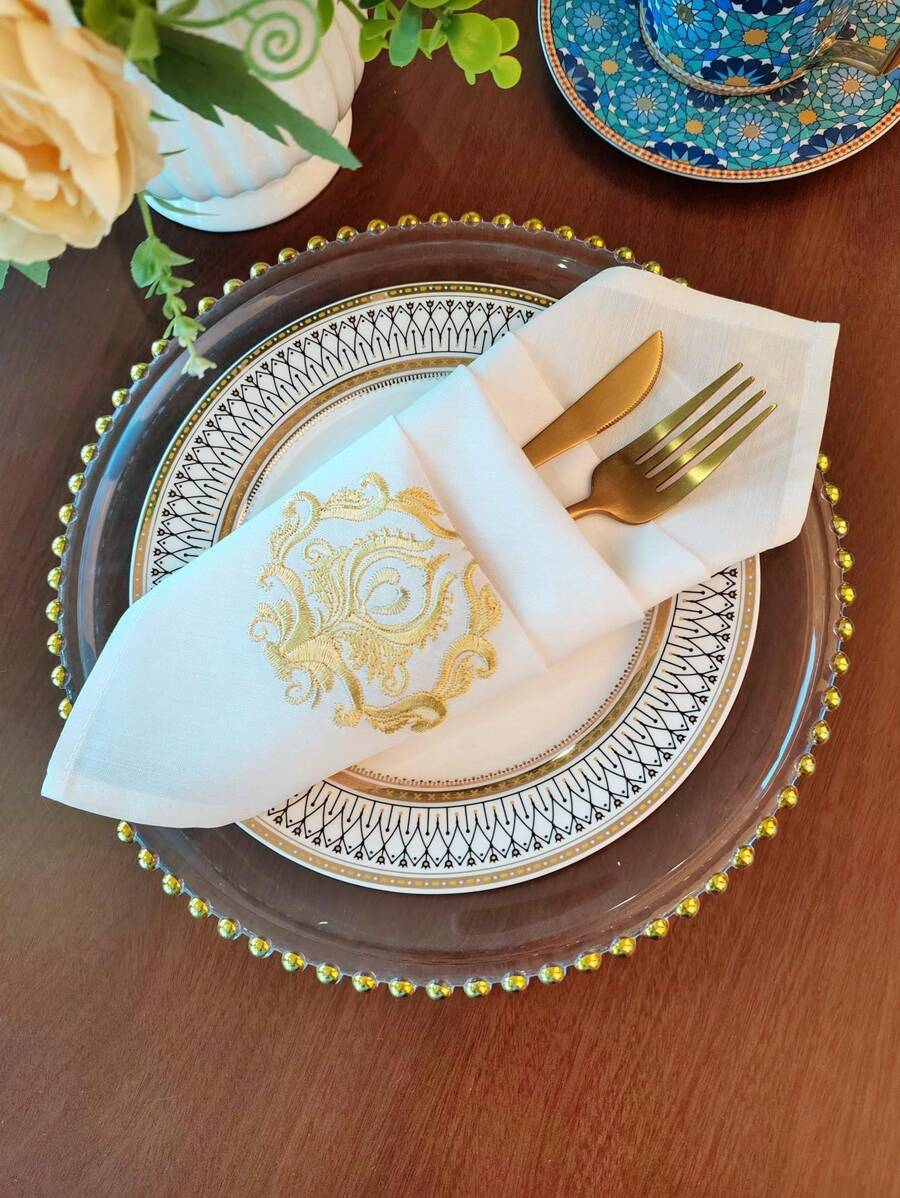 Gong Silk Fabric Soft And Comfortable Daily Use Table-9