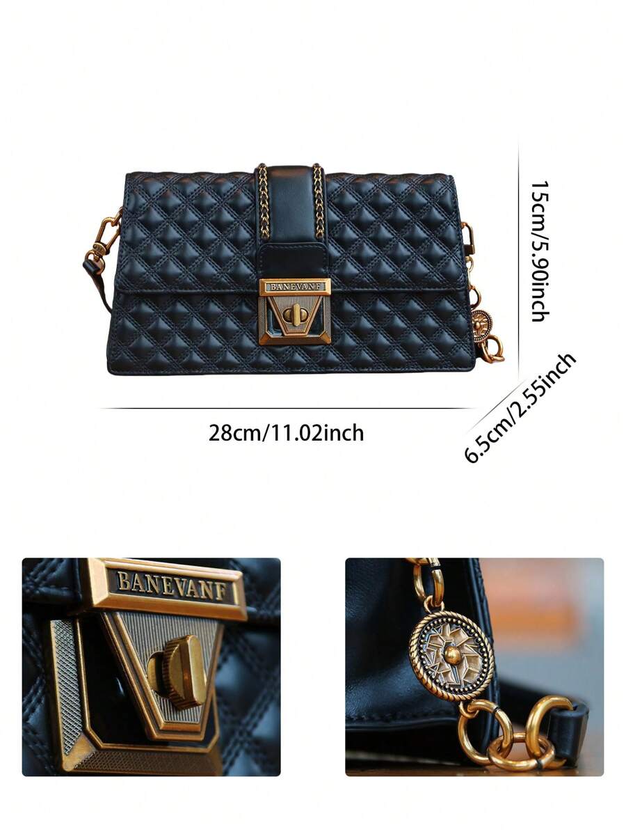 High-End Fashion Women's Chain Shoulder Bag, 2025-2