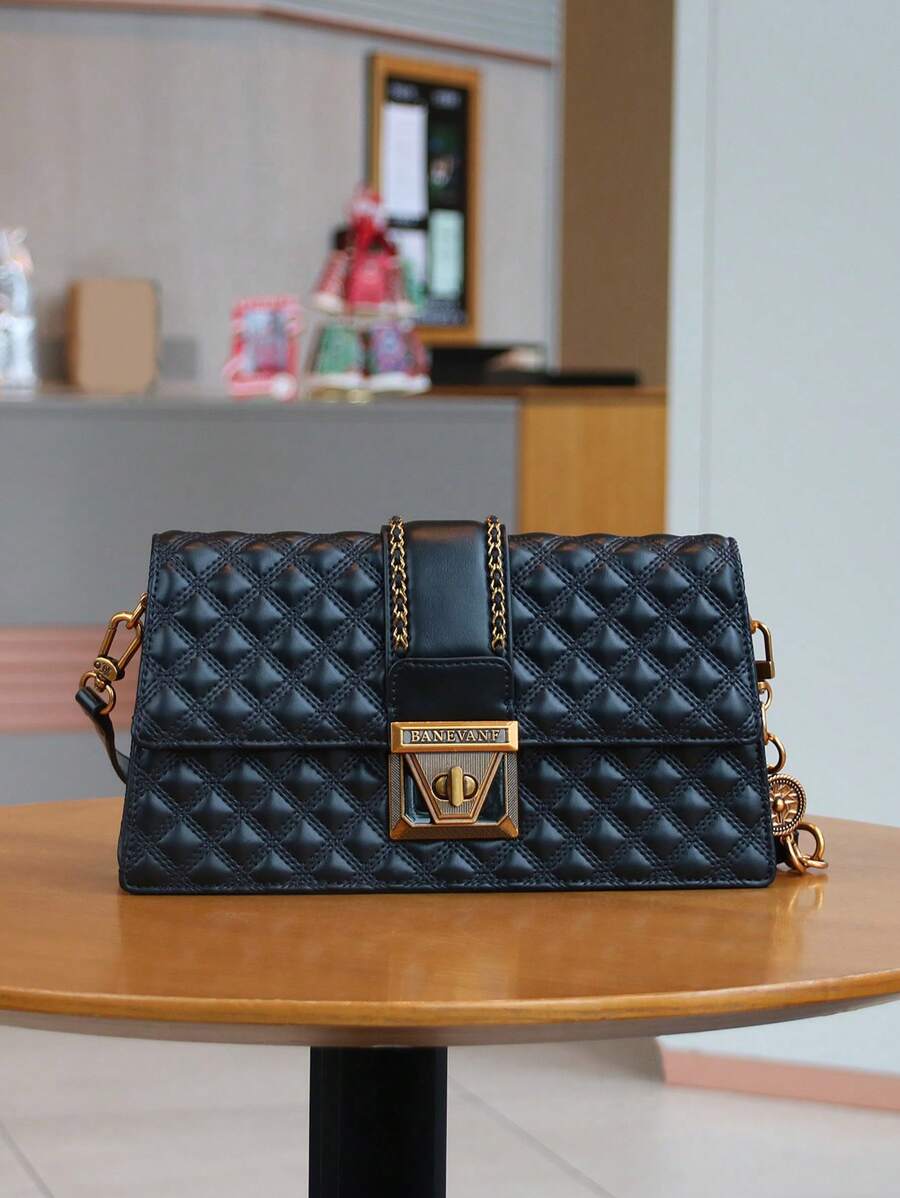 High-End Fashion Women's Chain Shoulder Bag, 2025-3