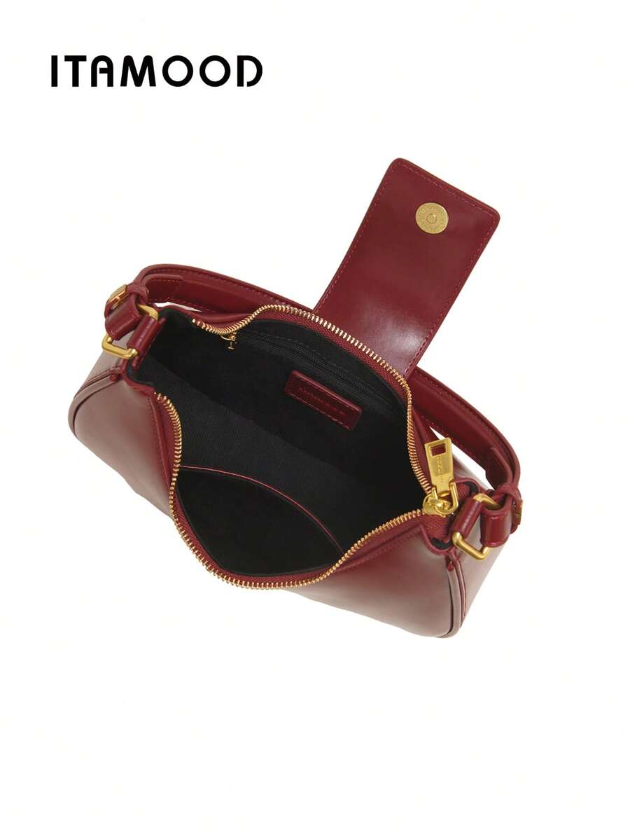 ITAMOOD Quiet Luxury Genuine Split Two Layer Cowhide-6