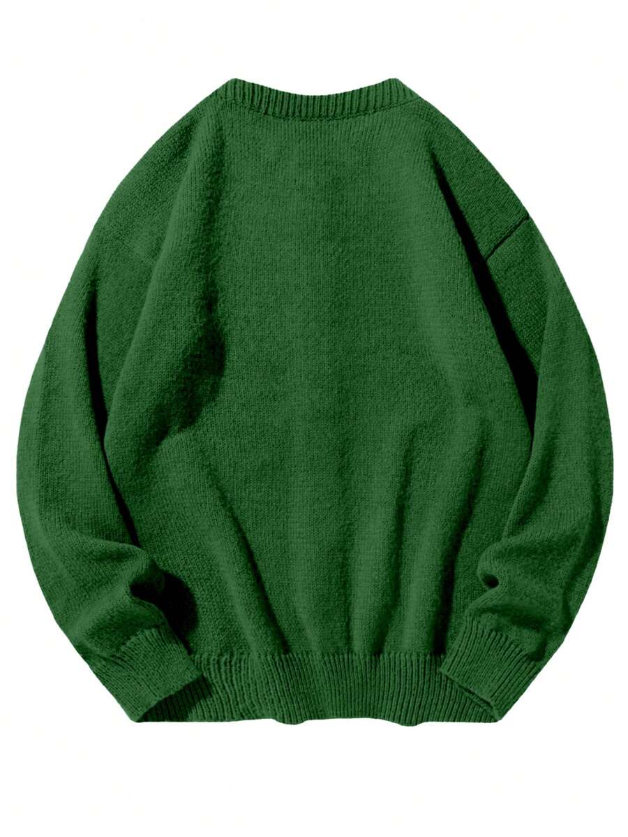 Manfinity CasualKnits Men's Solid Color Button-Front-2