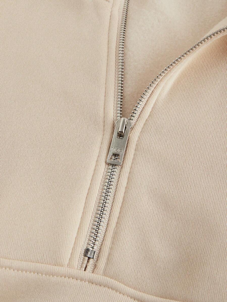 Manfinity Homme Men's Spring And Autumn Solid Color Zipper-3