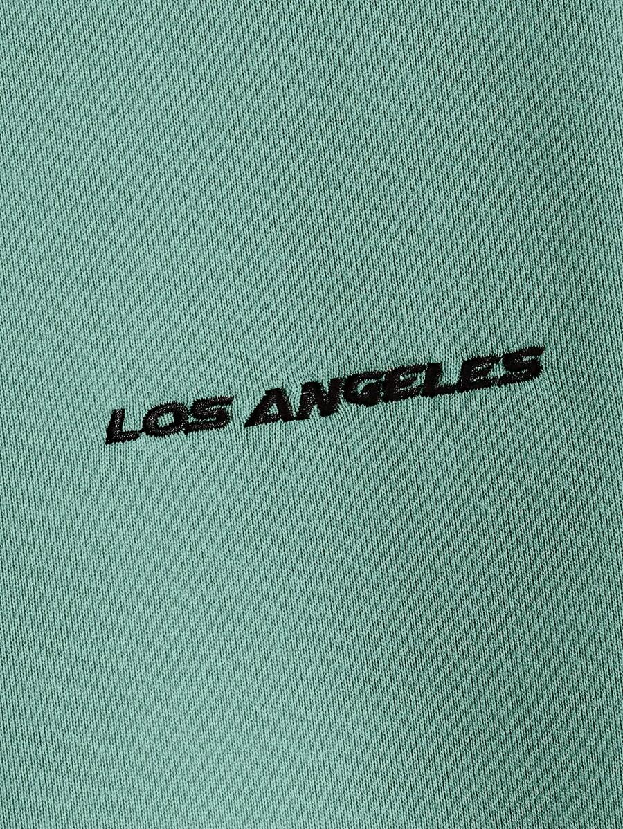 Manfinity Unisex Men Embroidery Letter Pattern Thermal Lined Sweatshirt-3