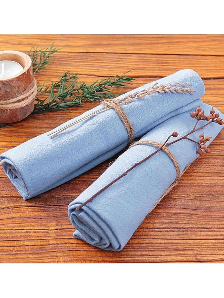 New Blue Napkin, Wedding Decoration Napkin, Home Decor Napkin-2