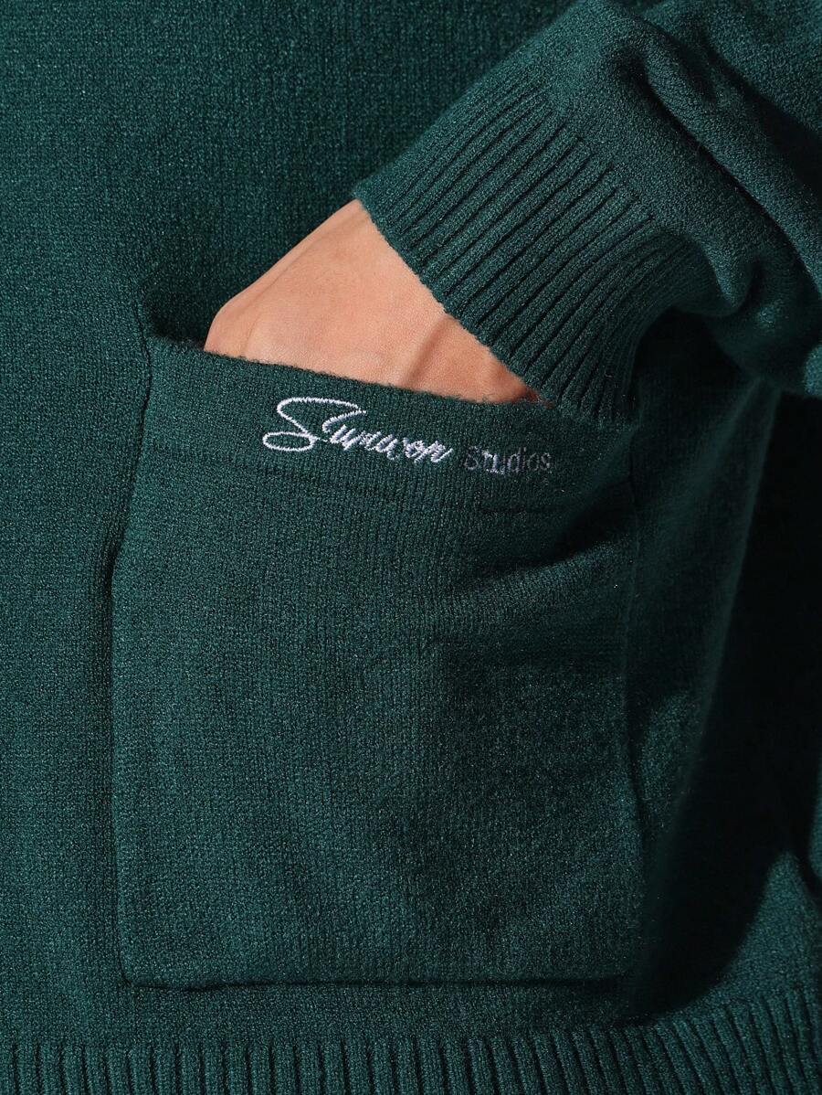 SUMWON St. Patricks Day Classic V-Neck Button Cardigan Traditional Irish-6