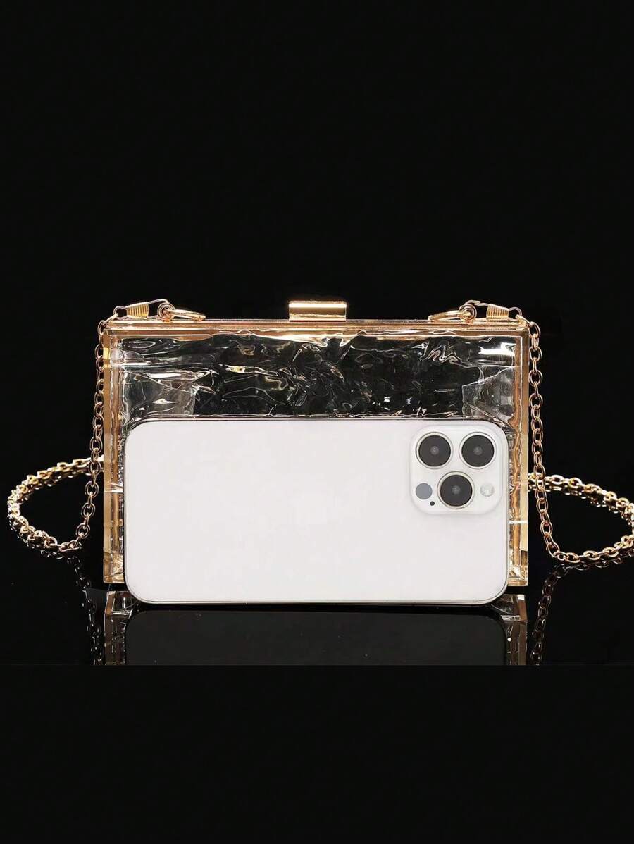 1pc Women's European And American Classic Fashion Acrylic Cracked-7