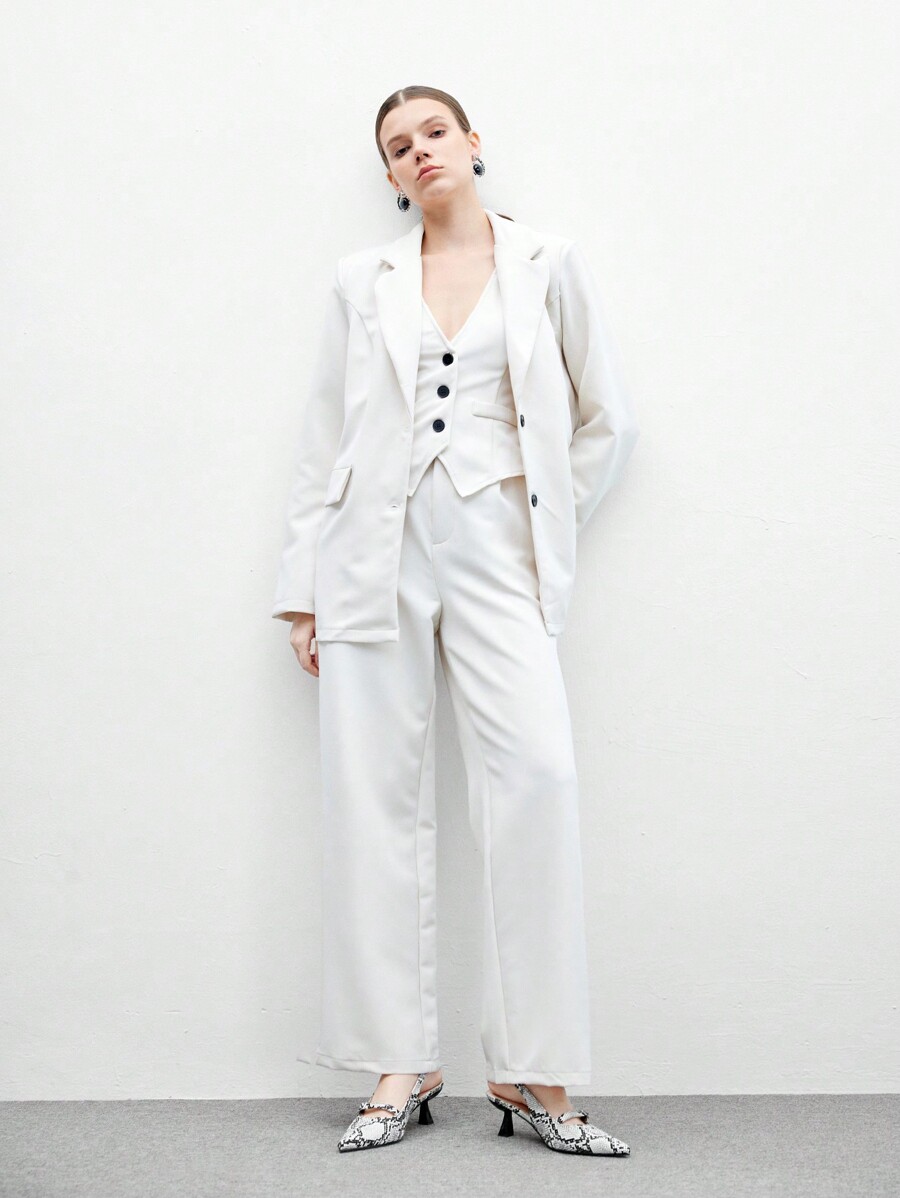 CUCCOO BIZCHIC Women's Spring Summer New Strap Buckle Hollow Pointed Stiletto-2