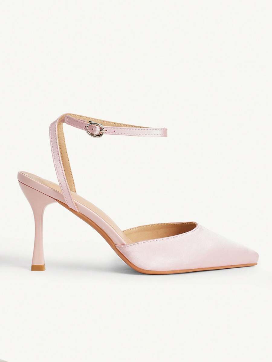 CUCCOO CHICEST Women's Pointed Toe Stilettos, Elegant All-Match baby pink-7